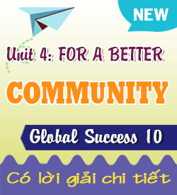 UNIT 4 . FOR A BETTER COMMUNITY - G10 (2027)